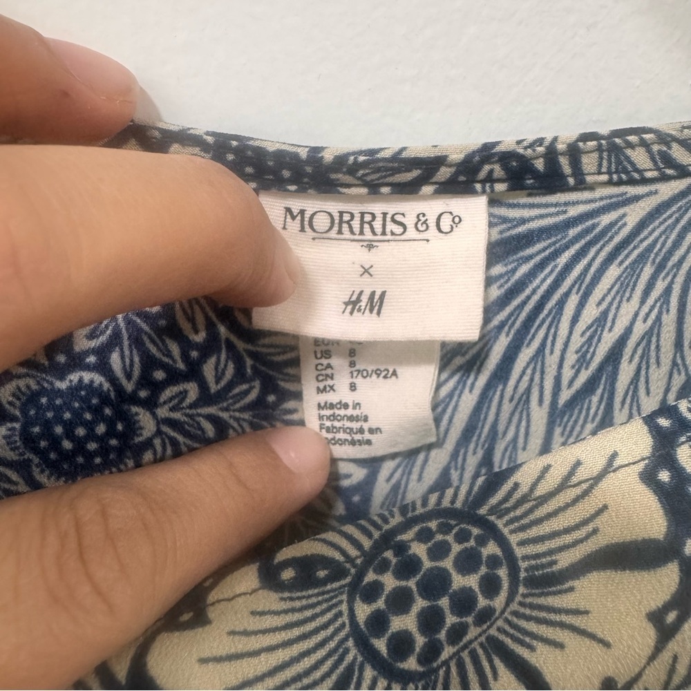 H&M morris & Co size 8Floral Patterned Women's dress - Picture 6 of 6